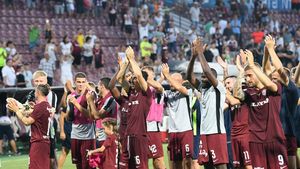 Ce le-a zis Dan Petrescu la pauza meciului, în vestiar, jucătorilor săi. Ardelenii au întors apoi rezultatul în CFR Cluj - Dinamo 3-2: "Era supărat"