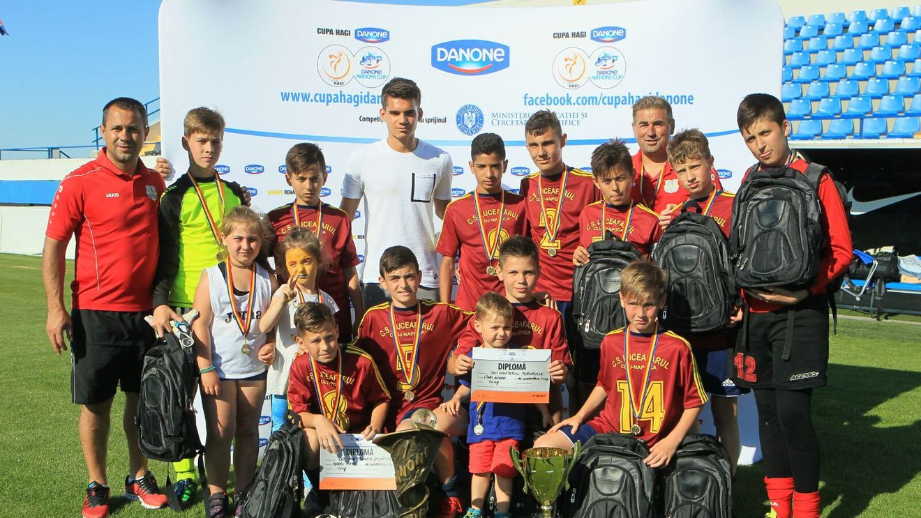 Luceafărul Cluj a caștigat Cupa Hagi Danone! Puștii de 12 ani sunt neînvinși în țară și vor juca pentru România la Mondialul Danone Nations Cup din New York
