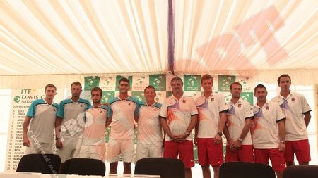 Andrei Pavel: "Sper să începem cu dreptul meciul cu Cehia, lui Stepanek nu îi place zgura"