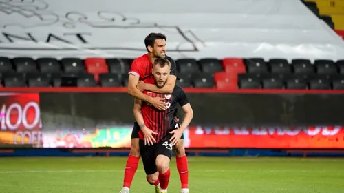Maxim se simte excelent în Turcia! Fostul jucător al lui Mainz a marcat iar sub comanda lui Șumudică | VIDEO