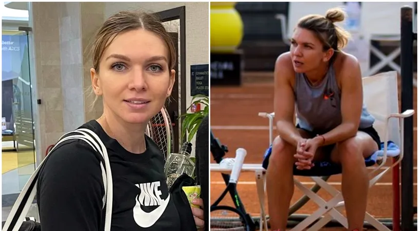 Simona Halep suflă și-n iaurt după ce a fost depistată pozitiv: ce a consumat la ultimul antrenament! Sportiva, surprinsă când credea că nu o vede nimeni | FOTO