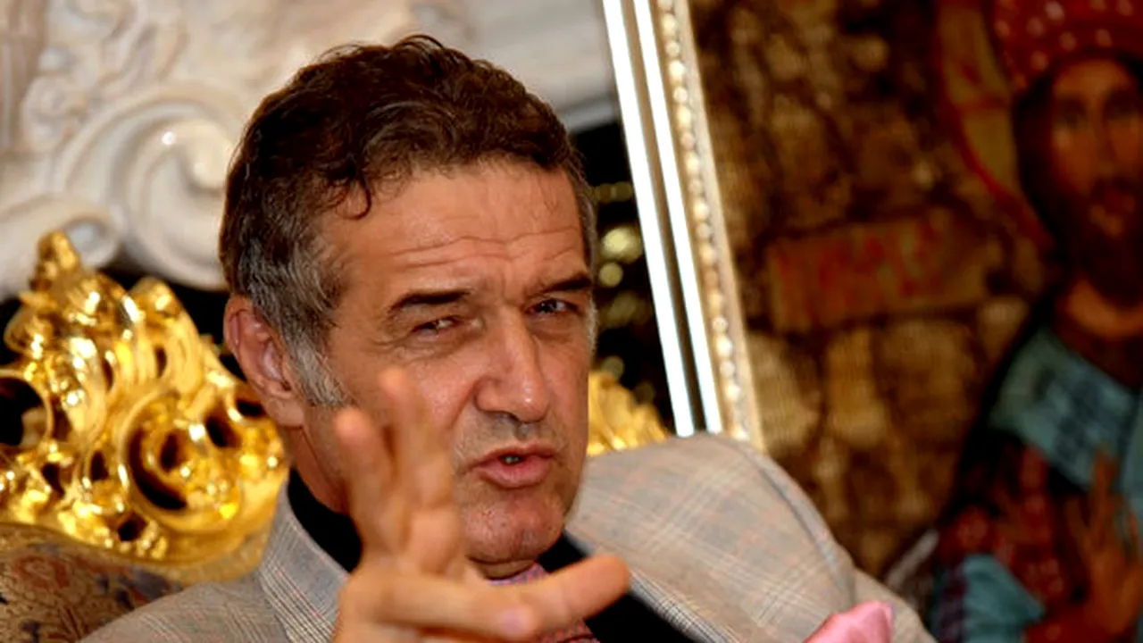 Gigi Becali exultă: 