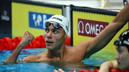 Răzvan Florea, singurul medaliat olimpic din istoria natație românești, la superlativ despre David Popovici: „Un adevărat fenomen”