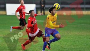 Înfrângere sub ochii Stelei și ai Astrei!** Petrolul a pierdut primul amical din Antalya. Azerii de la Qabala, prea puternici pentru "lupi"