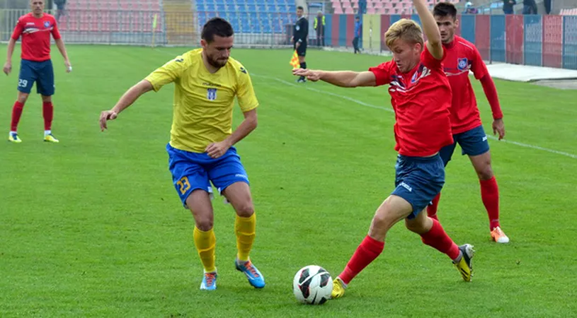 Pop ridică FC Bihor de pe ultimul loc.** Artimon debutează cu stângul la FC Caransebeș