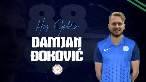 Damjan Djokovic a semnat contractul cu echipa lui Marius Șumudică! Jucătorul croat, clip de prezentare pe muzica din „Războiul Stelelor” | VIDEO