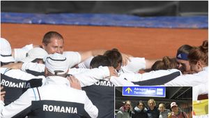 FOTO | Canadienele și Canada. Echipa de Fed Cup a României s-a trezit într-un alt anotimp