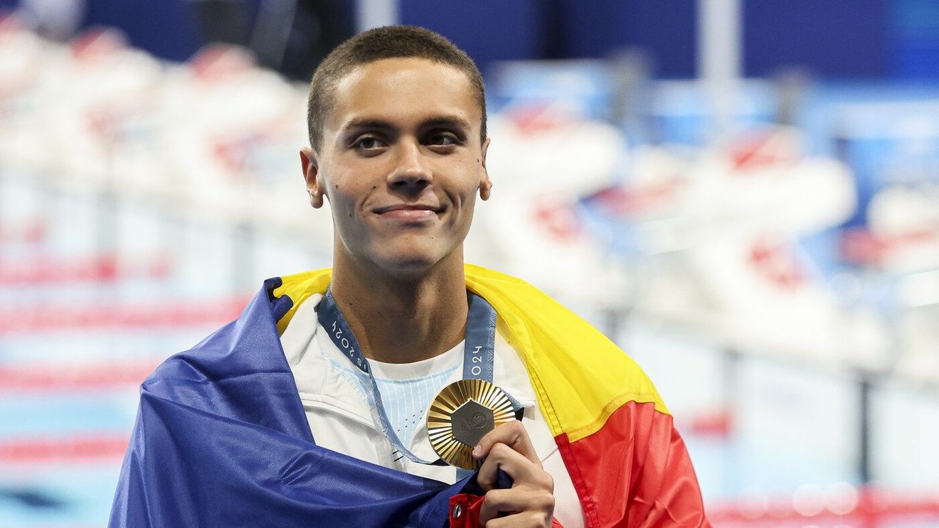 David Popovici le-a povestit francezilor cel mai emoționant moment al vieții sale: „Regret că nu am plâns. A fost un puternic sentiment patriotic!”