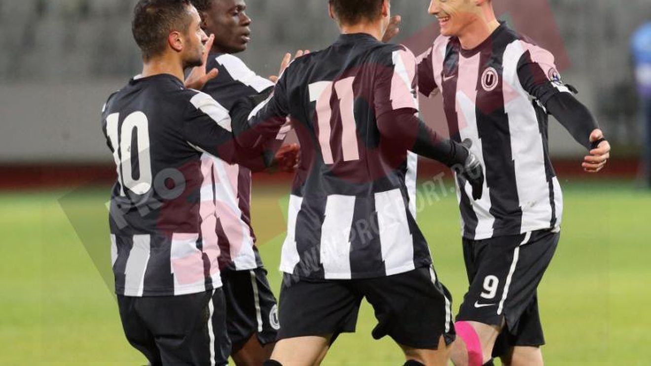 "U" ia oxigen, Corona se sufocă! "U" Cluj - Corona 3-2