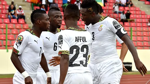 Ghana s-a calificat în finala Cupei Africii pe Națiuni. Meciul a fost întrerupt 30 de minute din cauza fanilor