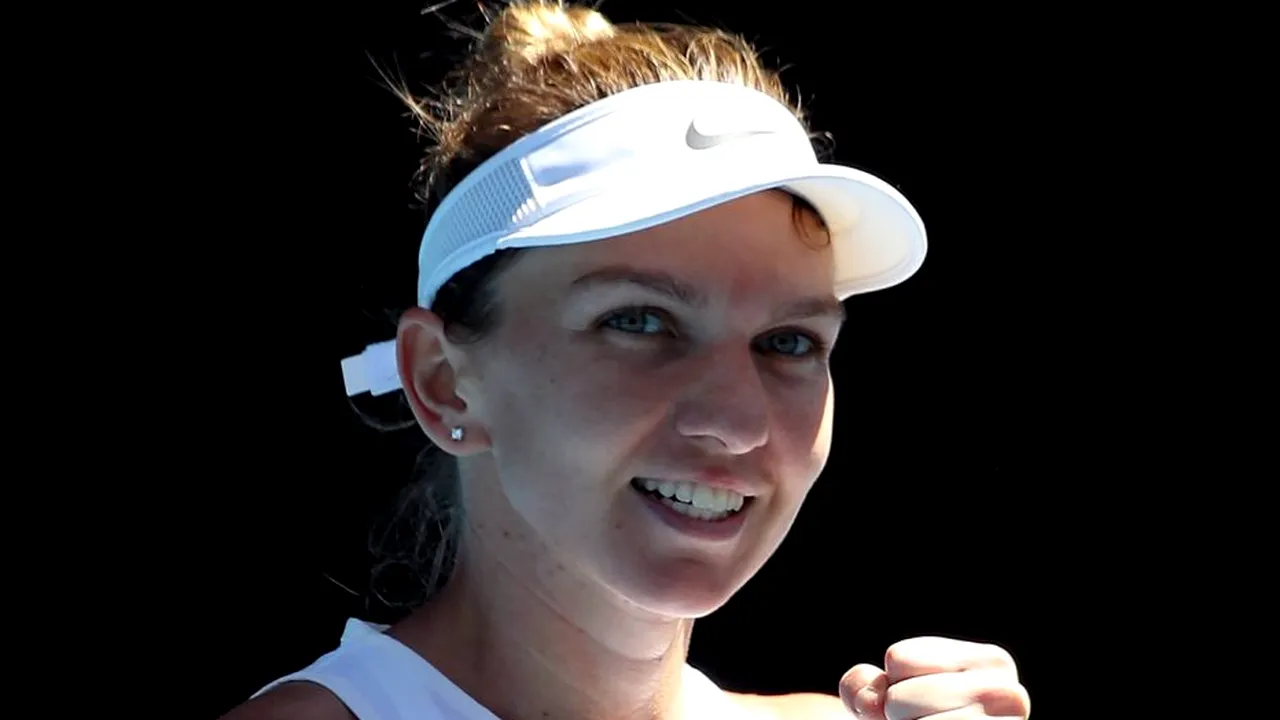 Cu cine joacă Simona Halep în semifinale la Australian Open. Românca este condusă la meciurile directe