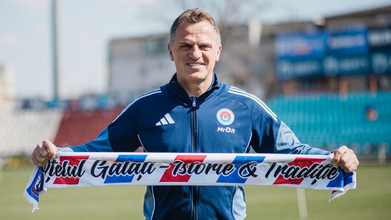 Croatul Stjepan Tomas a semnat cu Oțelul Galați și a fost prezentat oficial: „Am vorbit și cu Gică Hagi”