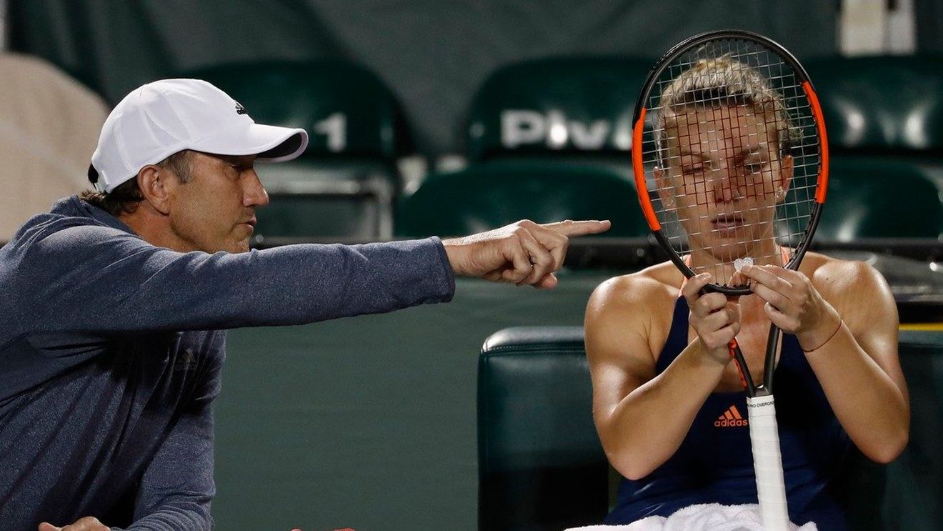 Simona Halep, metodă neobișnuită prin care își găsește parteneri de antrenament. Darren Cahill s-a amuzat teribil