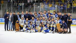 Corona Brașov a câștigat Supercupa României la hochei, chiar pe terenul rivalei ACSH Gheorgheni