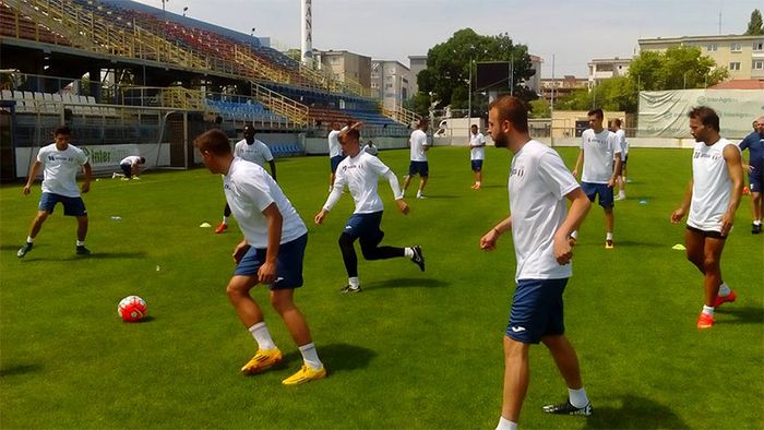Campioana Astra s-a reunit la Ploiești cu mulți juniori în lot. "Pariul" giurgiuvenilor pentru noul sezon vine din Liga 2 | FOTO