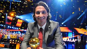 FOTO** Ibrahimovic, desemnat fotbalistul suedez al anului