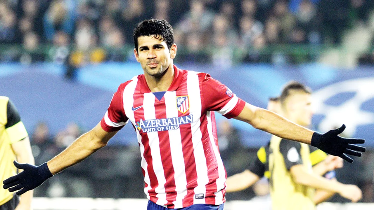 50 de milioane pentru Costa! Atletico Madrid și-ar putea vinde golgheterul la Chelsea