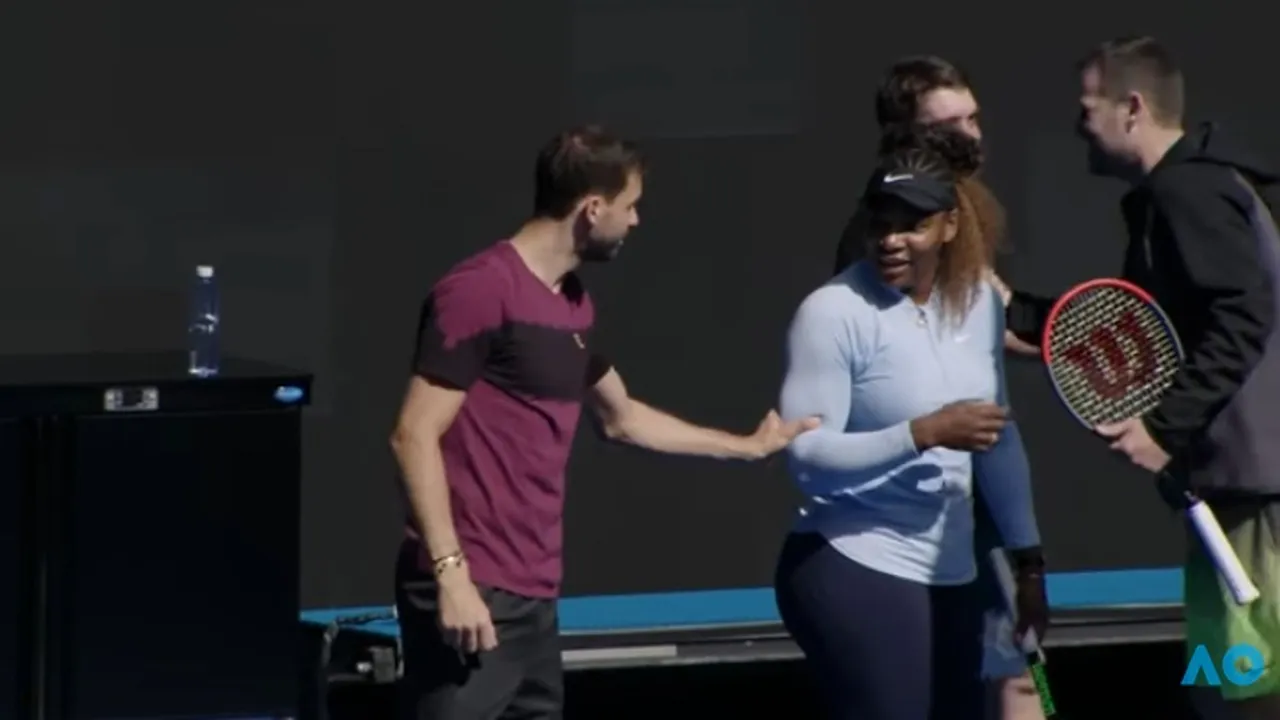 Serena Williams, surprinsă antrenându-se cu fostul iubit! Imagini uimitoare cu americanca | VIDEO