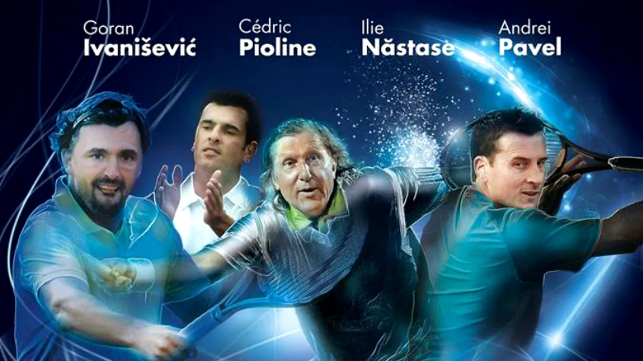 Năstase, Pavel, Ivanisevic și Pioline: 