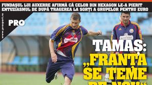 Tamaș: „Franța se teme de noi!"