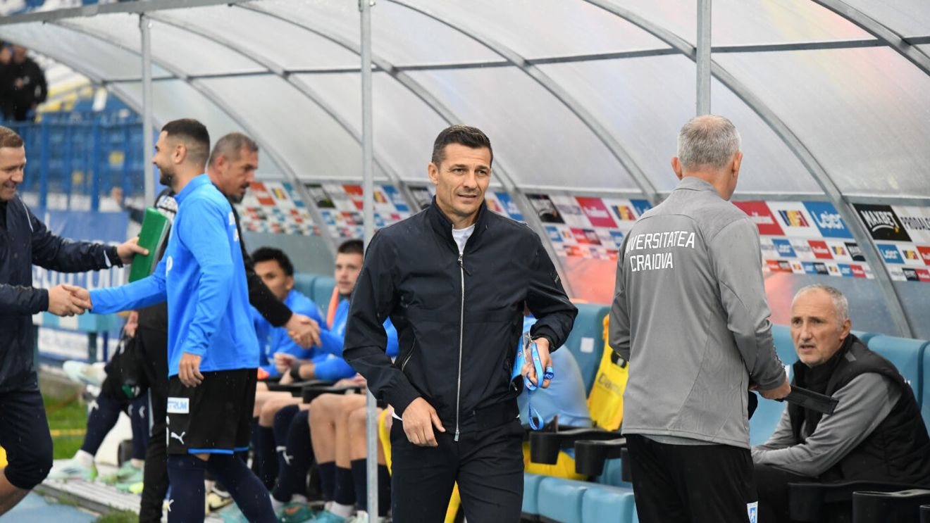Costel Gâlcă și-a pierdut cumpătul după șocul Poli Iași - Universitatea Craiova 2-0: „Am pierdut prea multe puncte!”