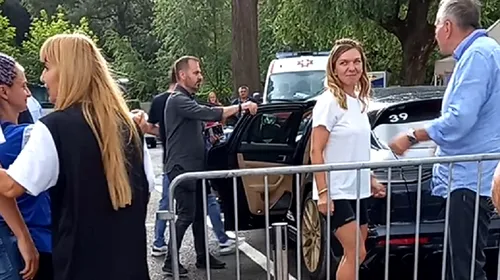 Simona Halep a venit cu Ion Țiriac, dar a plecat singură de la turneul WTA de la Cluj, într-un bolid de 700 de cai | VIDEO EXCLUSIV