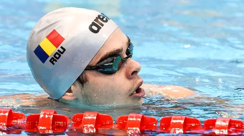 Robert Glință, inclus în circuitul de 3 milioane de dolari „FINA Champions Swim Series”, alături de toți marii campioni ai natației mondiale. Circuitul debutează la Guangzhou, de Paște