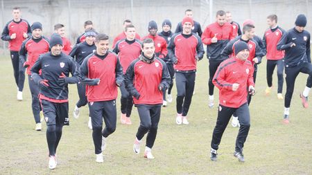 Dinamo se antrenează cu 30% mai bine.** Țălnar s-a "speriat" la ultima ședință de pregătire și chiar i-a întrebat pe jucători ce se întâmplă :)