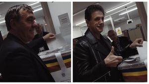 Gică Hagi şi Gică Popescu au decis cu cine votează în finala George Simion - Nicuşor Dan: „România pe primul loc”