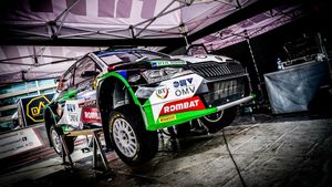 Start infernal pentru Simone Tempestini în Europeanul de Raliuri. Bătălia Campionilor e în Portugalia