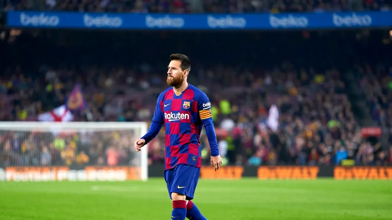Messi n-a mai dat gol în 