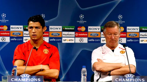 Ferguson îl lasă pe Jose Mourinho fără cea mai importantă armă.** Ronaldo nu va evolua contra lui United. Anunțul făcut de Sir Alex