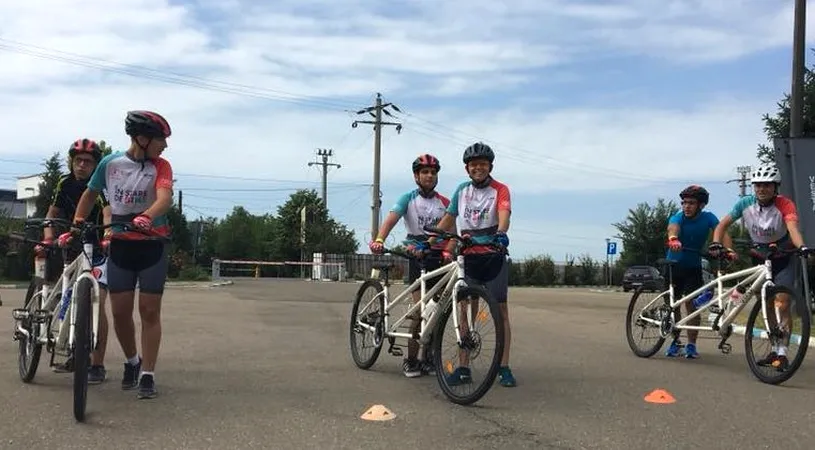 Eroi pe biciclete. Campionatul Național de Ciclism în Tandem pentru persoanele cu deficiențe de vedere, sâmbătă la Cluj

