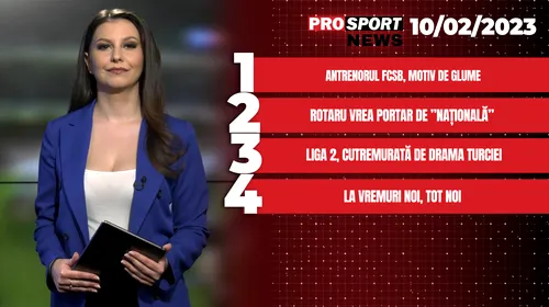 ProSport News | Mihai Pintilii, antrenorul de la FCSB, a devenit motiv de glume! Cele mai noi știri din sport | VIDEO
