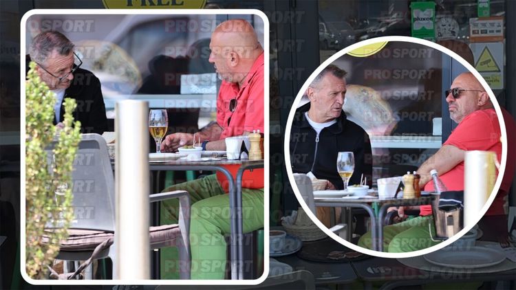 EXCLUSIV Goool! Fabula un „leu” și un „câine”, varianta 2026: Gică Craioveanu și chef Cătălin Scărlătescu au ieșit la bere!