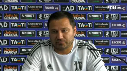 Marius Croitoru se gândește să plece de la FC U Craiova: „Nu o să stau niciodată unde lucrurile nu sunt ok!”