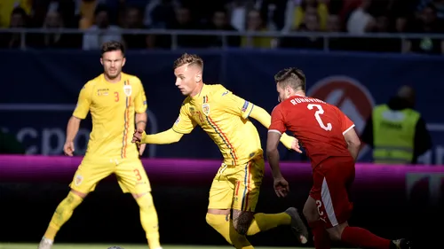România U21 la Euro 2019  | Denis Drăguș, OUT din lotul tricolorilor pentru C.E. de tineret. Atacantul, înlocuit de urgență cu un fundaș de la Dinamo