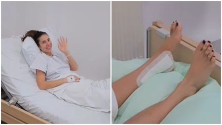 Mihaela Buzărnescu a publicat o imagine horror cu tăietura de la picior! E aproape de la gleznă la genunchi: „E mare, dar necesară”