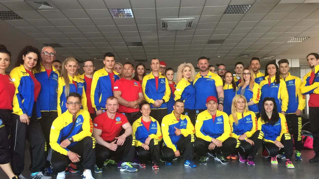 România trimite 26 de sportivi la Europeanul de Culturism & Fitness

