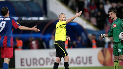 Coincidență stranie: La patru ani de la „jaful” cu Napoli, Steaua e arbitrată din nou de Marcin Borski. Portretul arbitrului polonez | VIDEO