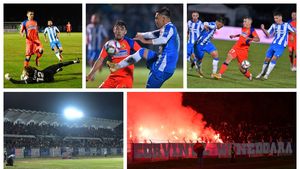 Sărbătoare în ploaie, sub furnale! FCSB a trecut cu ceva emoții de CS Hunedoara, după prelungiri, pe un stadion arhiplin și o atmosferă incendiară. Cronica