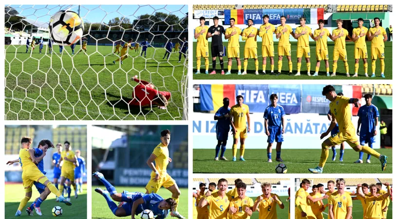 România U18 a condus Italia, dar a încasat-o la scor până la final. E naționala la care Steaua dă cei mai mulți jucători, însă cel mai bun a fost utilizat doar câteva minute de Ion Marin