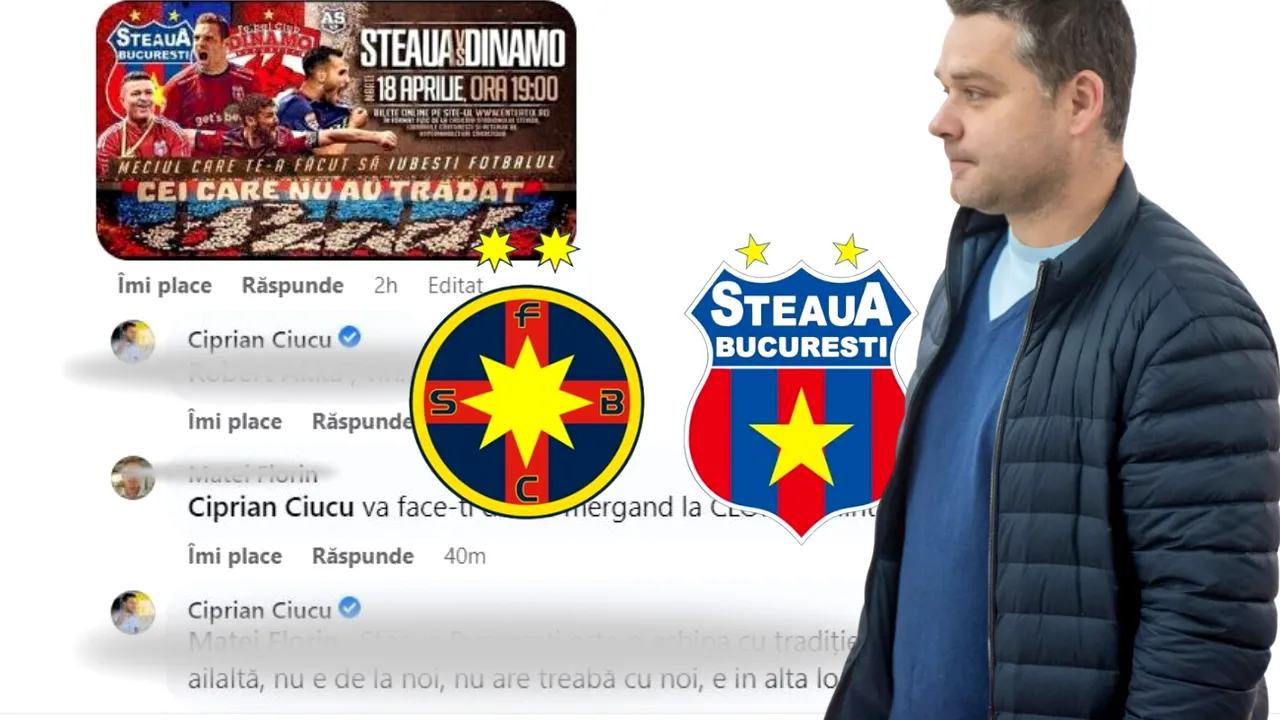 Primarul din Sectorul 6, reacție incredibilă: ironizează FCSB în fața rivalilor de la CSA Steaua! Moment neașteptat, dar și o greșeală penibilă, care poate fi folosită de oamenii lui Gigi Becali împotriva edilului!