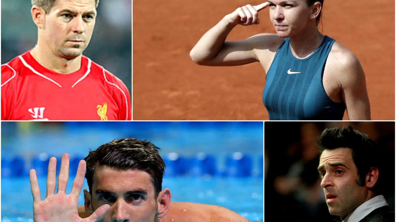 Simona Halep intră în rând cu numele mari din sport: Gerrard, Jordan, Phelps și O'Sullivan. Mărturisirile numărului 1 mondial despre lucrul cu un psiholog sportiv: 
