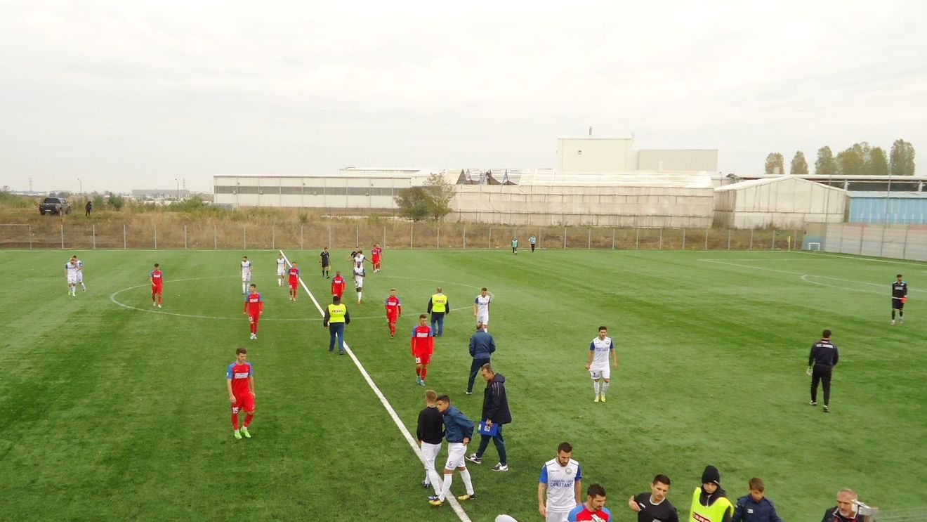 Suporterii Farului, dați afară din baza FCSB după ce au scandat împotriva lui Becali. Cu Golofca, De Amorim și Pleașcă, FCSB 2 a pierdut cu 4-1 pe teren propriu