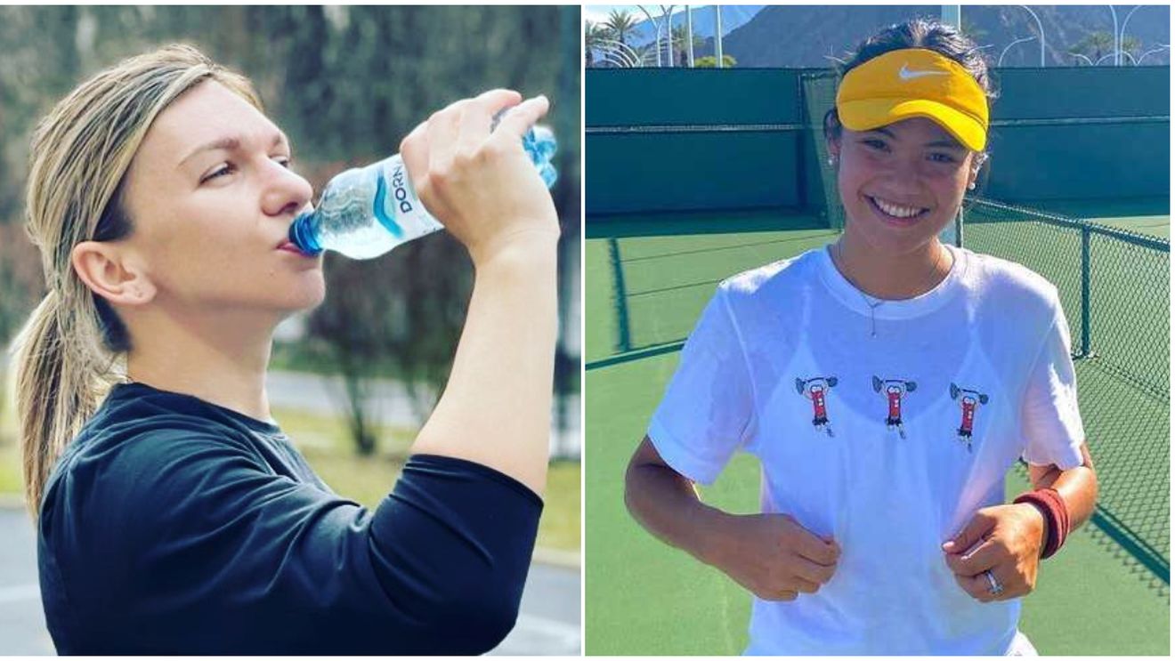 Atmosferă fierbinte la propriu! Simona Halep și Emma Răducanu au ajuns în același timp la Indian Wells: „Salutări din deșert!" FOTO