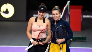 Dispută verbală între spectatori la meciul Simona Halep - Gabriela Ruse de la Dubai! Scandarea „Hai, Simona!" a generat un moment nemaiîntâlnit în circuitul WTA