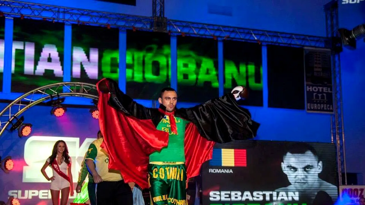 FOTO | O legendă a K-1 din România schimbă rolul. 13 momente memorabile din cariera lui Sebastian Ciobanu