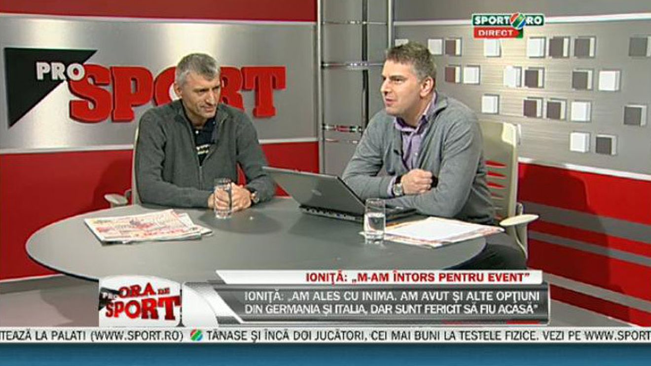 LIVE VIDEO** Florin Motroc este la "Ora de ProSport"! Pune-i AICI o întrebare!