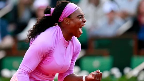 Serena Williams s-a calificat în semifinale la Roland Garros